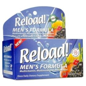 Reload Men's Formula multivitamin for daily energy and vitality