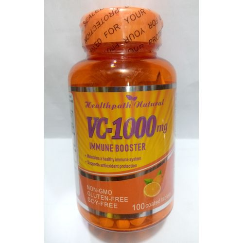 Health Path Natural VC-1000mg Vitamin C Dietary Supplement