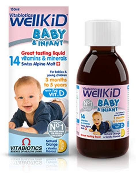 Wellbaby Multivitamin Liquid (6 months to 4 year old)