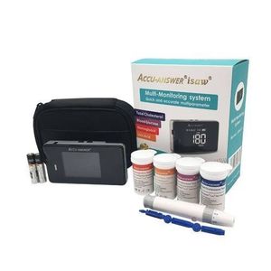 Accu-Answer Total Cholesterol,hemoglobin,Blood Glucose,Uric Acid Kit